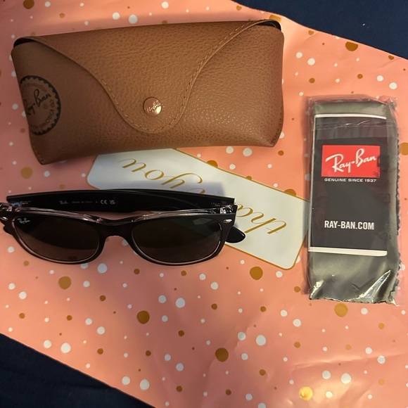 Ray-Ban Accessories - “New Wayfarer” Black Ray-Bans
